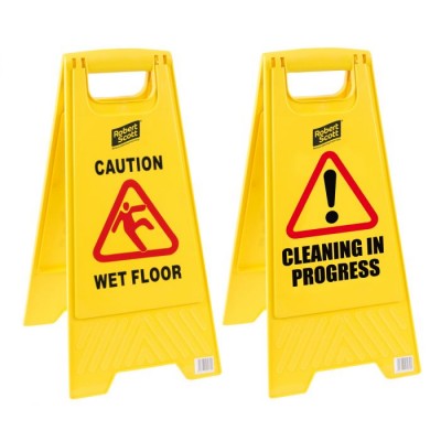 Wet Floor Sign - YELLOW - Each